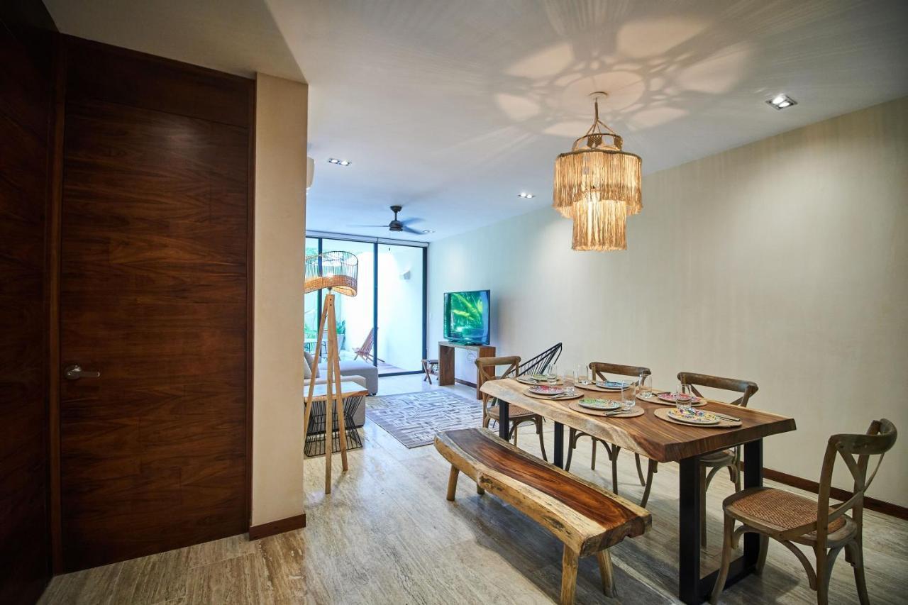 Odyssey - Private Plunge Pool & Beach Club Access Tulum Esterno foto