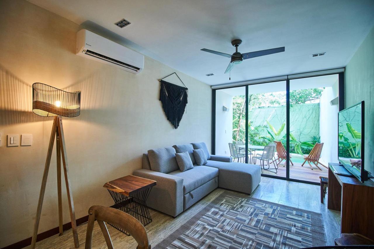 Odyssey - Private Plunge Pool & Beach Club Access Tulum Esterno foto