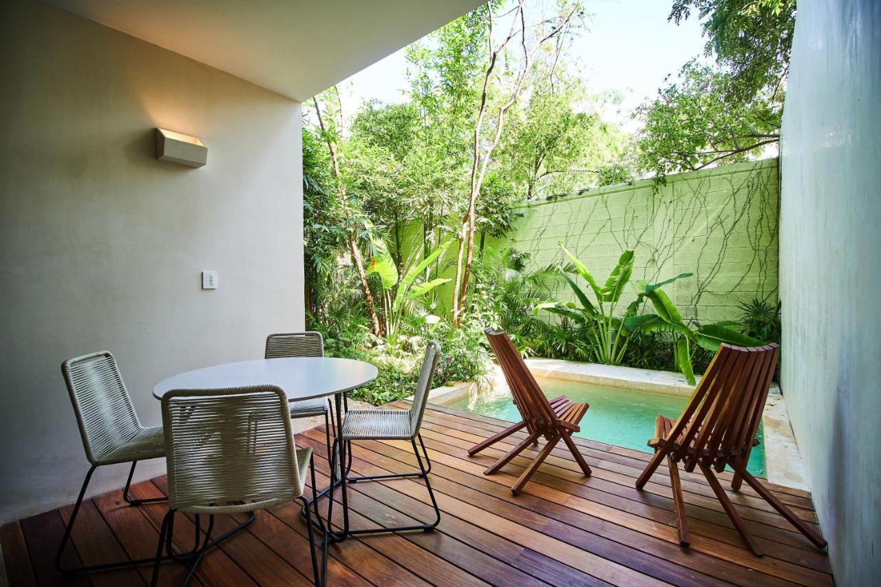 Odyssey - Private Plunge Pool & Beach Club Access Tulum Esterno foto